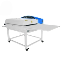 Machine de transfert par fusion à chaud multifonctionnelle automatique 600 mm avec correction automatique des bords 0-200 ℃   6 m/min pour les matériaux textiles pour chaussures
