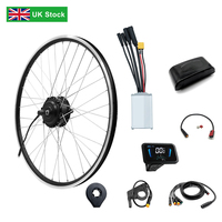 Kit de conversion de vélo électrique GreenPedel UK Stock 36V sans balais 250W, moteur de moyeu avant, ensembles de conversion de vélo électrique avec écran LCD