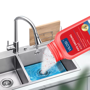 Limpiador de fregadero líquido de limpieza profunda, limpiador de drenaje, desodorante de dragado de tubería de polvo, limpiadores de drenaje, desatasca el drenaje de la cocina - Product Image 2