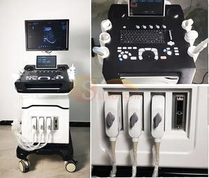 19 Inch <strong>Trolley</strong> <strong>4D</strong> <strong>Color</strong> <strong>Doppler</strong> 128 Elements Ultrasound Probes - Product Image 2