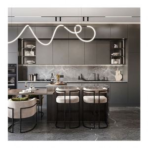 Điện Kéo ra Món Ăn Giá Cảm Ứng Thông Minh Cảm Biến Tempered Glass Gola Hồ Sơ Nhà Bếp Tự Chọn Tủ Xử Lý Sang Trọng - Product Image 2