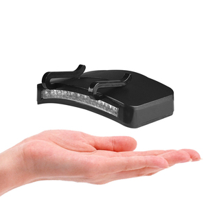 11 LED Camping Walking lavorando in bicicletta Hunting Hunting Clip sulla luce del cappello - Product Image 1