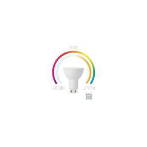 Perel SMART WIFI <b>BULB</b> RGB - COLD <b>WHITE</b> & WARM <b>WHITE</b> - GU10 - Product Image 4