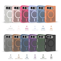Nouveauté Coque de téléphone magnétique multicolores pour iPhone 18 Fold avec charge sans fil pour iPhone 17 Pro Max Livraison gratuite