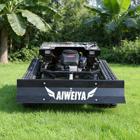 Tondeuse à gazon professionnelle RC sur chenilles CE EPA pour vergers et arbres fruitiers, machine de coupe de gazon pour allées étroites