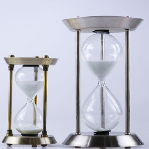 30 Phút Kim Loại Khung Kính Đồng Hồ Cát Cát Hẹn Giờ 50 PHÚT Đồng Hồ Cát - Product Image 5