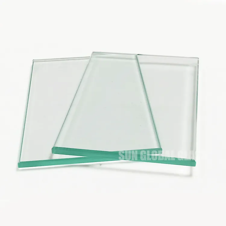 5 millimetri di vetro temperato pannello di qualità della sicurezza di costruzione trasparente basso contenuto di ferro completa
