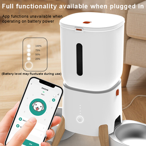 Wifi kích hoạt tự động nạp vật nuôi thông minh ứng dụng điều khiển nhiều lịch trình cho ăn linh hoạt phần cài đặt cho vật nuôi - Product Image 2
