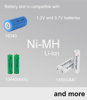 Chargeur de batterie réglable avec USB, chargeur universel intelligent à 2 baies, chargeur de batterie au lithium universel pour Li-ion 3,7 V 10440 14500