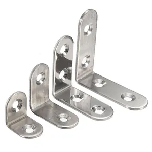 Factory Custom Metal Corner Connecting Brackets L Angle Hammered Brackets