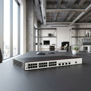 Commutateur réseau CloudEngine S5735-L24T4S-A-V2 d'origine, 24 ports 10/100/1000BASE-T, 4 ports SFP GE, alimentation CA - Product Image 1