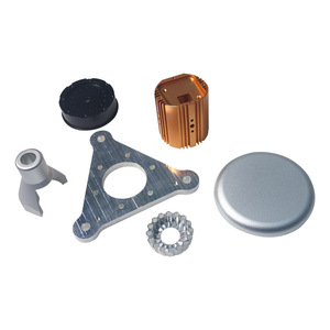 Pièces usinées CNC en alliage d'aluminium KeW 6061 5052, taille personnalisée, anodisées pour machines - Product Image 1