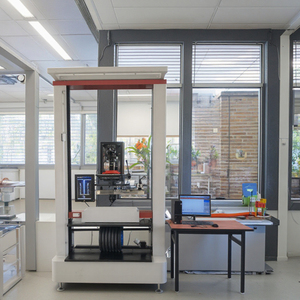 ISO 9969 ASTM D2122 Rings teifigkeits prüfmaschine Balg druck prüfer Kunststoff rohr Quer zug ausrüstung - Product Image 6