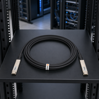 Câble électrique actif AEC 800G OSFP à ailettes pour centre de données IA, compatible InfiniBand NDR, pour cluster GPU HPC