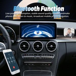 Pantalla Ultrafina Android para Mercedes Benz V W447 GLC X253 W205 Clase X Clase C W205 C180 C200 C220 C300 C350, Radio para Auto con Carplay - Product Image 4