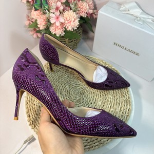 รองเท้าส้นสูงแบบปลายแหลมสำหรับผู้หญิง ดีไซน์เซ็กซี่ ขนาด 8/10/12 ซม. รองเท้าสั่งทำพิเศษ ไซส์ใหญ่ 34-45 - Product Image 4