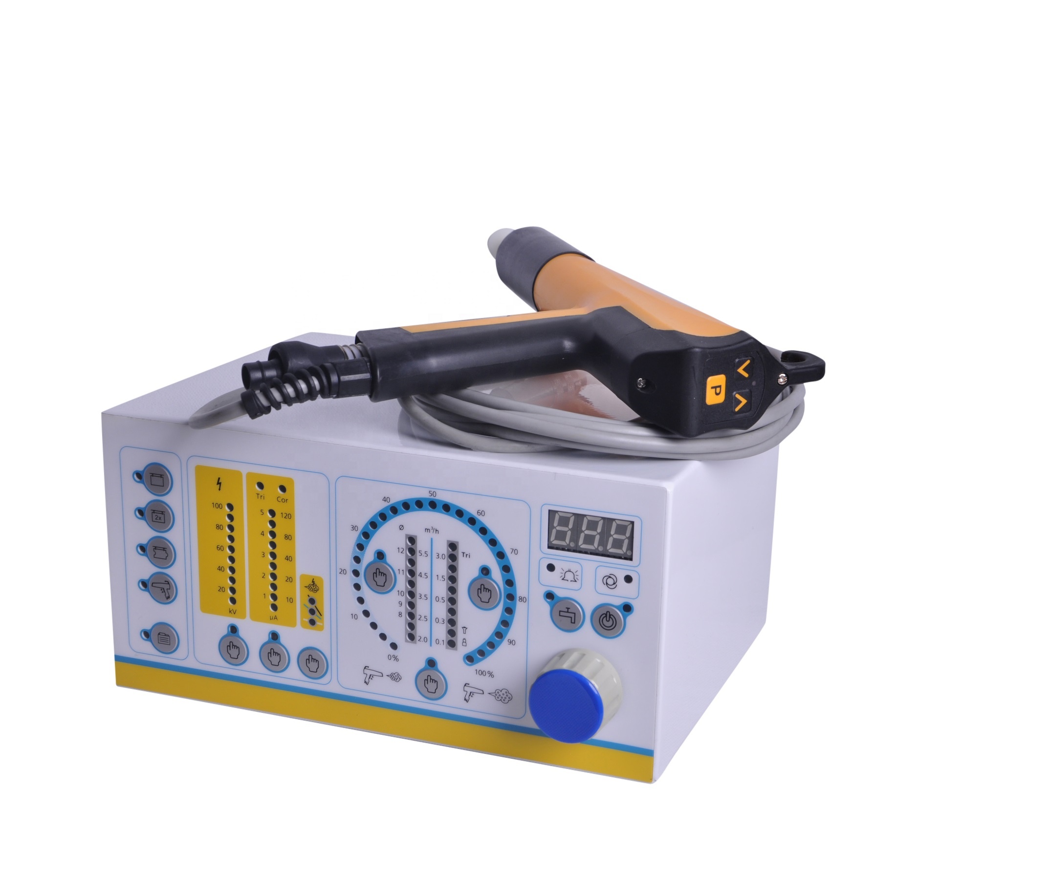 Оригинальный сменный высококачественный цифровой пистолет для порошкового покрытия X1, ручная Электростатическая Машина для порошкового покрытия