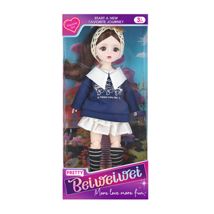 Nouvelle collection 2026 : Poupée mignonne de 30 cm pour filles, 21 articulations mobiles, réaliste, éducative, tendance, corps souple en PVC et vinyle, modèle de dessin animé, jouet. - Product Image 4
