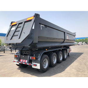 Remolque Volquete de 4 Ejes Tipo U de 30 Toneladas, Fabricado en China, para Venta - Product Image 4
