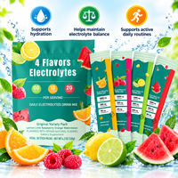 Nouveauté : Mélange de boisson électrolytique sans sucre, poudre d'électrolytes, pack varié pour l'hydratation quotidienne des athlètes et des personnes actives