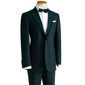 Ornamento di perle smoking sposo Business Party abito maschile Slim Fit <span class=keywords><strong>Blazer</strong></span> formale abiti da ballo da uomo - Product Image 5