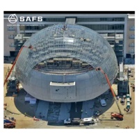 Estructura de acero prefabricada, edificio, centro comercial, salón, techo