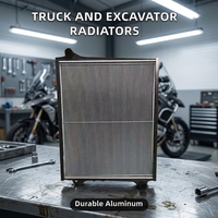 Nouveau radiateur brasé pour camion et excavatrice
