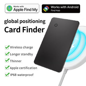 Wireless Charge Find Hub Plastic GPS Tracker Wallet Air <strong>Tag</strong> Luggage Anti Lost IOS IPhone Google Android Find My Card Locator - Product Image 1