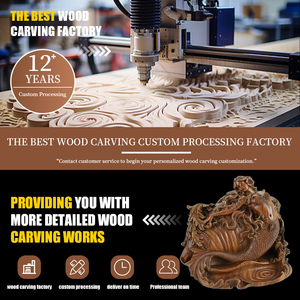 Tùy chỉnh CNC gia công dịch vụ nhanh chóng prototyping gỗ khắc trang trí thủ công mỹ nghệ bao gồm khoan Kết Thúc-cạnh tranh bán buôn - Product Image 5