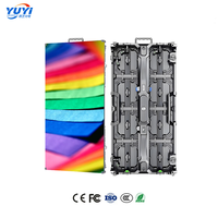 YUYI LED P3.91 500x500 500x1000mm HD événements géants extérieurs LED location de mur vidéo Led affichage P3.91 fond de scène écran Led