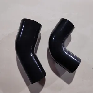 Car Modification Intercooler 90 Degree Irregular Variable Diameter Rubber Tube Turbocharged Silicone Tube Intake Pipe