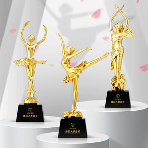Estatuilla dorada <span class=keywords><strong>de</strong></span> alta calidad, resina <span class=keywords><strong>de</strong></span> baile, trofeo <span class=keywords><strong>de</strong></span> cristal, agencia, letras <span class=keywords><strong>de</strong></span> <span class=keywords><strong>Ballet</strong></span> para niños, competición <span class=keywords><strong>de</strong></span> <span class=keywords><strong>ballet</strong></span> creativo PR - Product Image 4