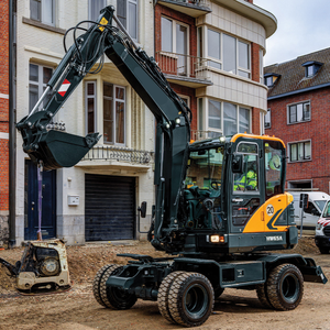 Excavadora de Ruedas HW60A al Mejor Precio, Mini Excavadora - Product Image 3