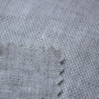 Fil de lin en rouleaux bas prix par mètre fil teint naturel 100% bio français pur lin tissé plaine 100lin chemise personnalisée