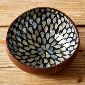 Venta Superior de Cuencos de Coco Lacados Ecológicos de Binh Minh Handicrafts para Cocina, al por Mayor, Vietnam, Arte Popular Personalizable - Product Image 5