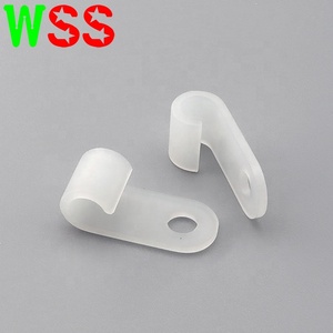 Abrazaderas de cable de plástico de nailon WSS, soportes de tornillo de 5mm de diámetro de paquete para cable, cuerda, gestión de tubos - Product Image 3