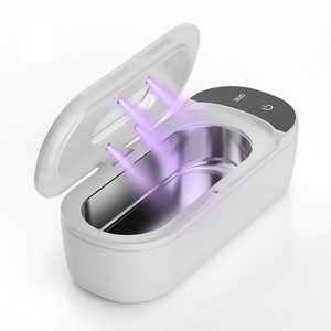 Nettoyeur à ultrasons multifonction haute fréquence avec minuterie intégrée pour bijoux, lunettes, appareil professionnel pour la maison - Product Image 1