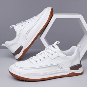 Nuevos Modelos de Mocasines Casuales de Moda, Cuero Genuino, Duraderos, con Cordones, Clásicos, Hechos a Mano, Forro de Malla, Plantilla EVA, Zapatos para Hombre - Product Image 1