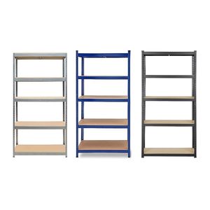 أرفف سوداء مع 5 أرفف قابلة للتعديل ، من من نوع x 90x40 - Product Image 4