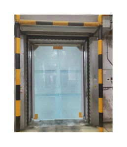 Portes battantes industrielles flexibles en <span class=keywords><strong>PVC</strong></span> pour usine, portes <span class=keywords><strong>de</strong></span> circulation bidirectionnelles flexibles pour chambre froide - Product Image 4