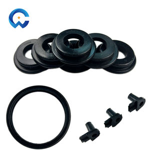 Rondelles plates en <span class=keywords><strong>caoutchouc</strong></span> silicone de tailles variées, 3 mm d'épaisseur, performance d'étanchéité durable pour la <span class=keywords><strong>plomberie</strong></span>, l'automobile et les réparations domestiques - Product Image 2