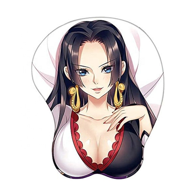 Customized Cute Anime 3D Gel Mouse Pad Silicone Wrist Rest Gaming Mouse Pad with PU Bottom Sublimation Style for PC Use