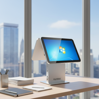 Système de point de vente avec écran tactile capacitif de 15,6 pouces, imprimante 58 mm 80 mm, caisse enregistreuse
