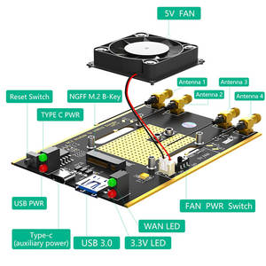 NGFF(<span class=keywords><strong>M</strong></span>.<span class=keywords><strong>2</strong></span>) 4G/5G Modülü - USB 3.0 Adaptörü <span class=keywords><strong>M</strong></span>.<span class=keywords><strong>2</strong></span> B Anahtar 4g/5g Modülü - Usb3.0 WIF Genişletme Kartı Adaptörü - Product Image 2