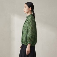 T-shirt en soie Gambiered à manches longues, 100% soie de mûrier, texture unique, doux, héritage culturel immatériel chinois classique