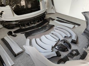 Utilisé pour <span class=keywords><strong>Lamborghini</strong></span> URUS M style pare-chocs avant semi-forgé pare-chocs arrière jupes latérales capot moteur garde-boue kit carrosserie - Product Image 3