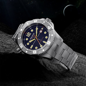 Reloj Mecánico Automático LIGE para Hombre, Resistente al Agua 20 BAR, Luminoso, de Buceo, con Correa de Acero Inoxidable y Fecha Automática - Product Image 6