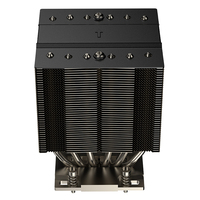 COOLSERVER pour SP6 4U M95 PRO Dissipateur thermique de processeur de bureau 4 broches PWM 6 caloducs Cuivre & Aluminium Double roulement à billes Faible bruit TDP 355W