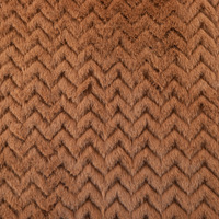 Luxe Ondulé Faux Lapin Fourrure Tissu 100% Polyester Moelleux En Peluche pour Oreiller Couverture Canapé Rembourrage Décor À La Maison Textile