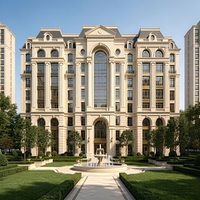 Edificio Residencial Prefabricado de Gran Altura y Múltiples Pisos, Edificio Comercial, Estructura de Acero de Alta Resistencia AISI ASTM JIS BS, Fábrica de Estructuras de Acero